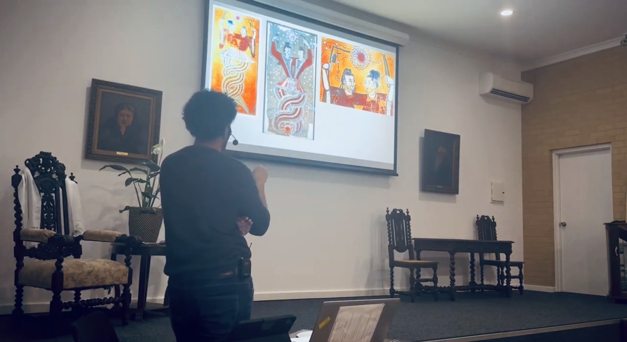 Weekly lecture at the Theosophical Society Perth
