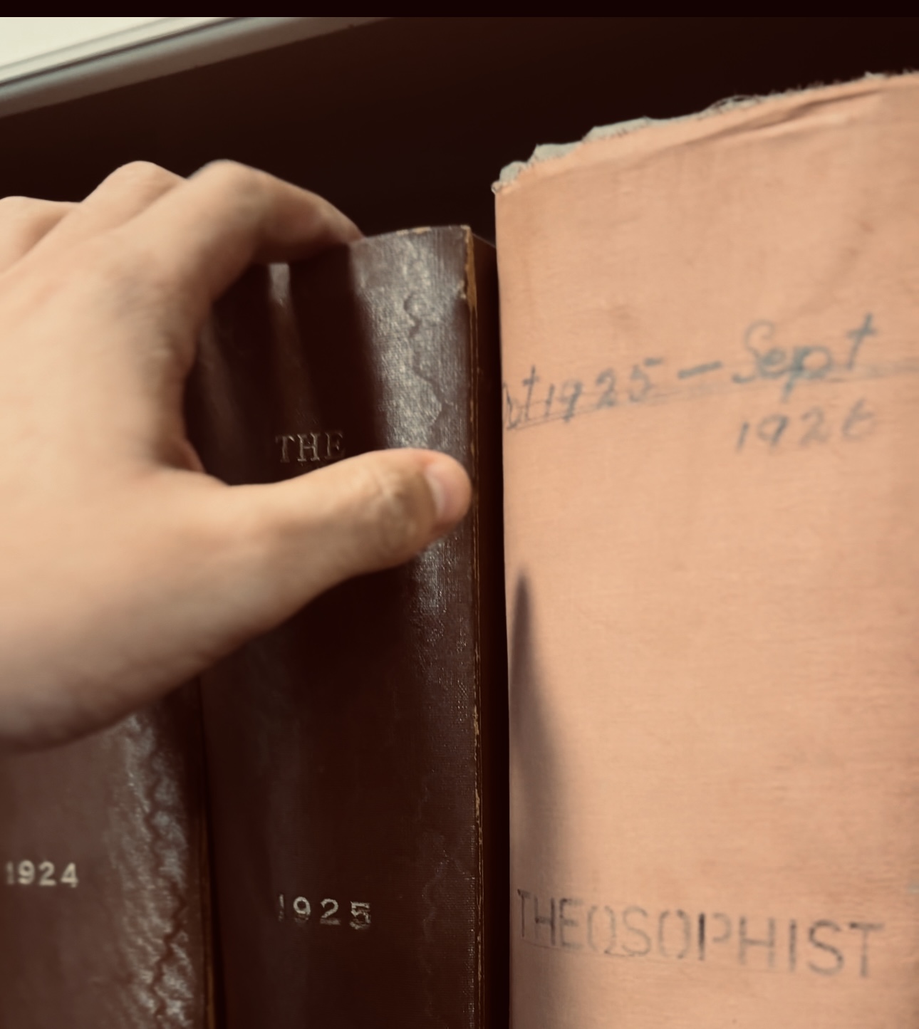 Bound volumes of The Theosophist journal, 1924–1926