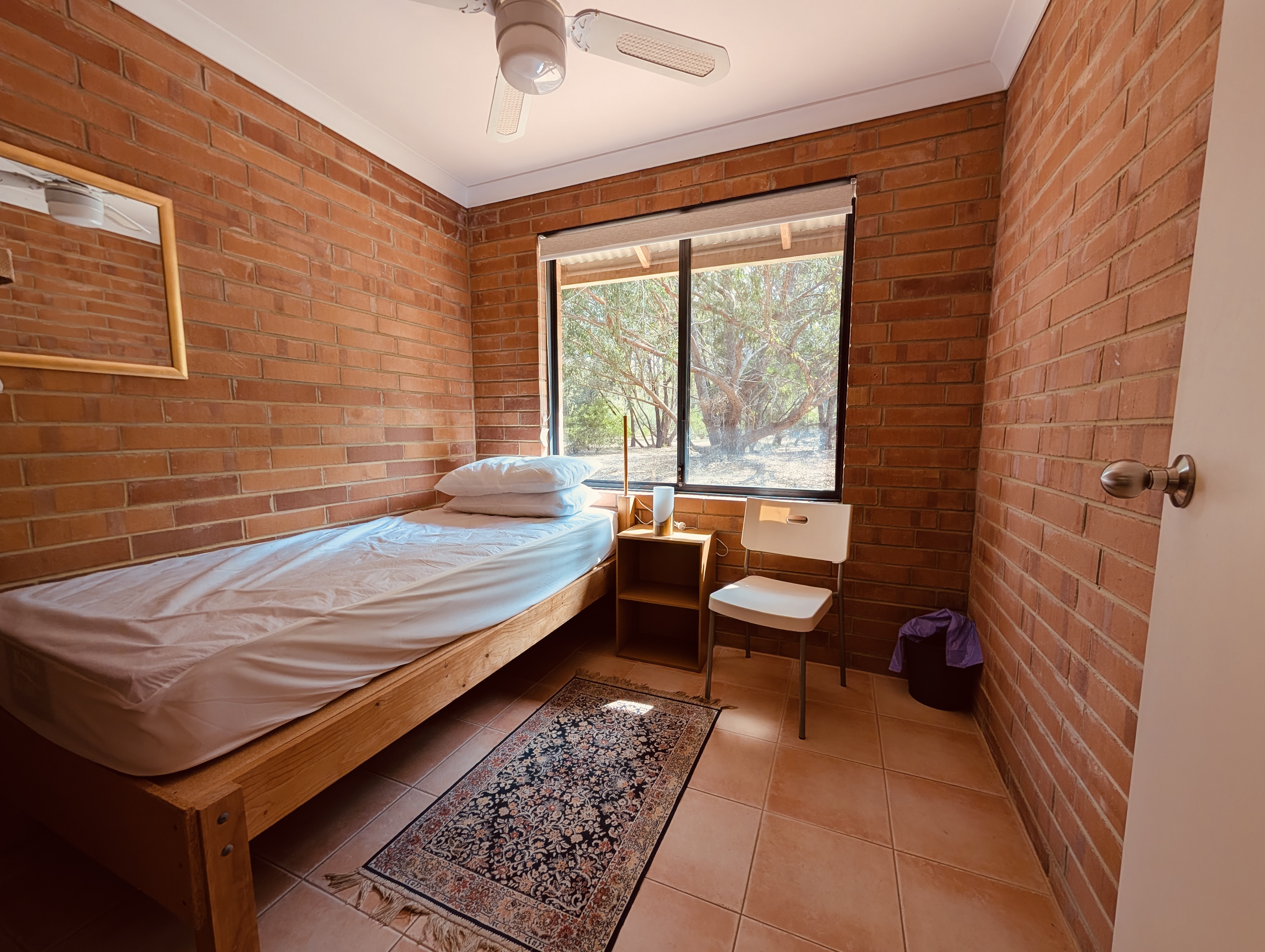 Single bedroom in chalet