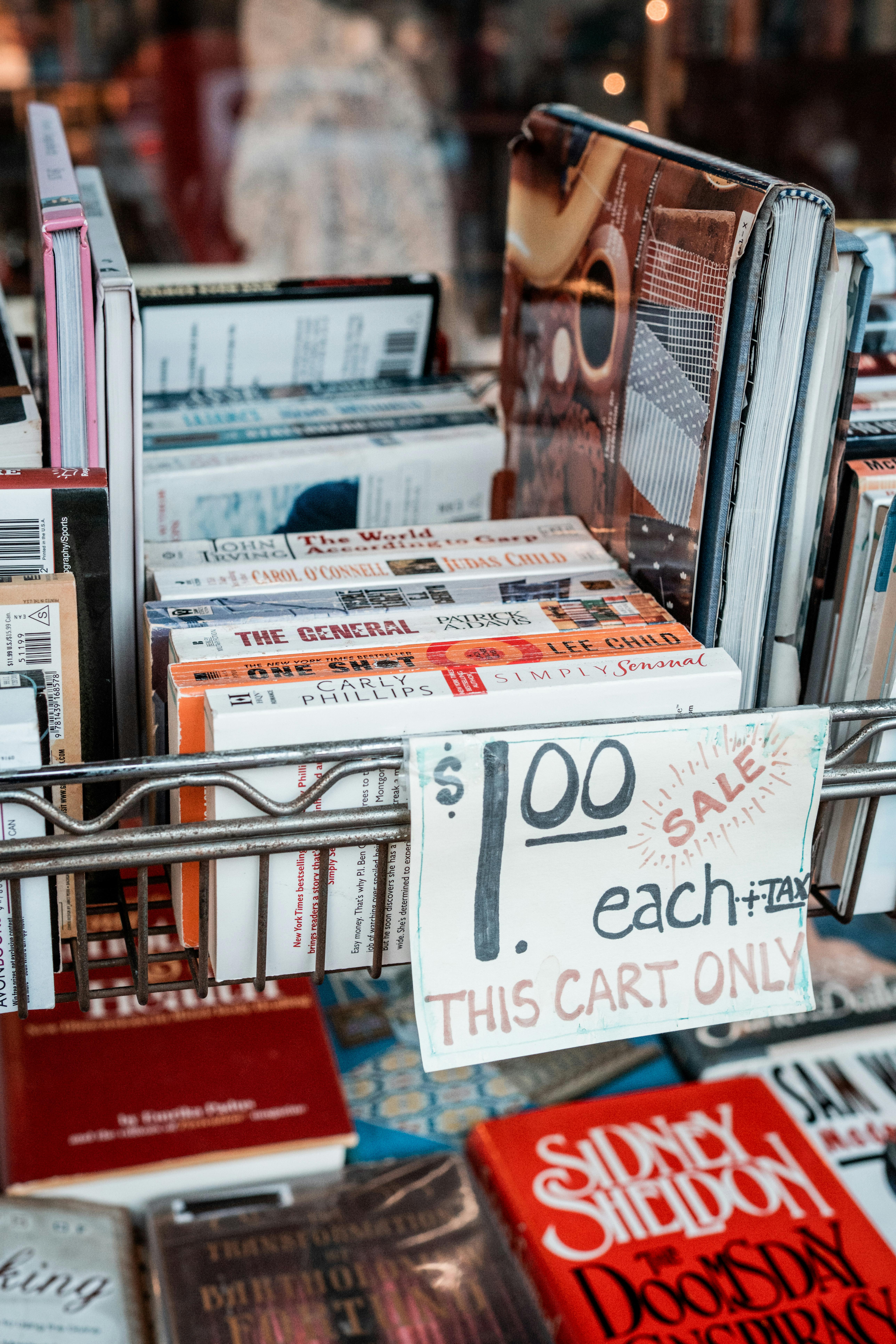 TOS bookshop and charity sale